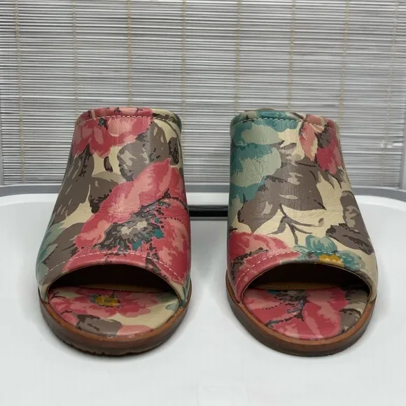 Patricia Nash Ottavia Floral Open Toe Heels
