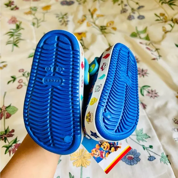 Paw Patrol toddler Blue Clogs crocs 6c