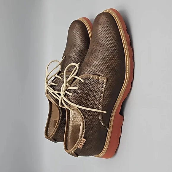 Pikolinos leather Men's Lace-Up Oxfords 41 US Men 8