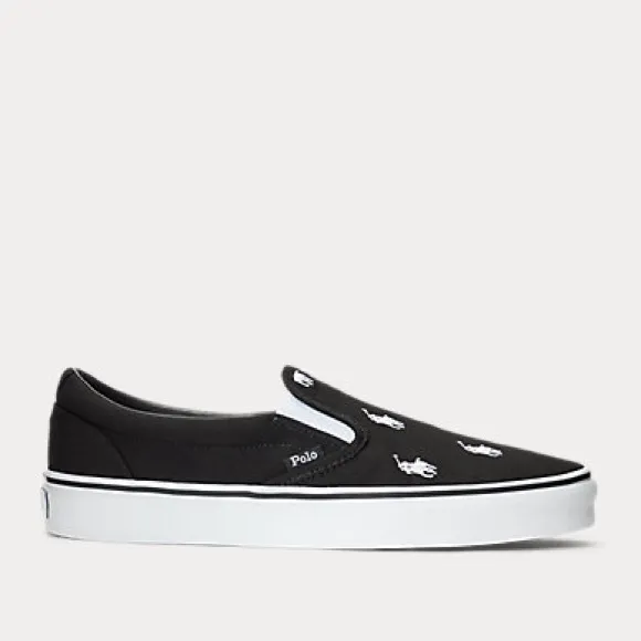 Polo Ralph Lauren Kaeton Allover Pony Slip-On Sneakers, US13 EU46 New in Box