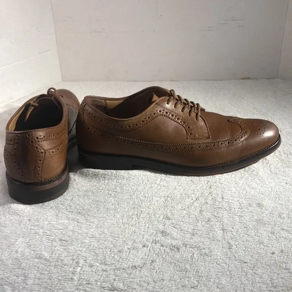 Polo Ralph Lauren Mens Brown Moseley Oxfords