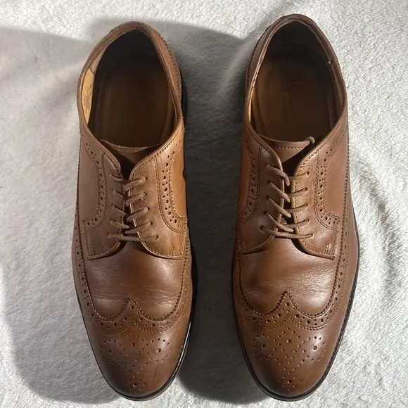 Polo Ralph Lauren Mens Brown Moseley Oxfords