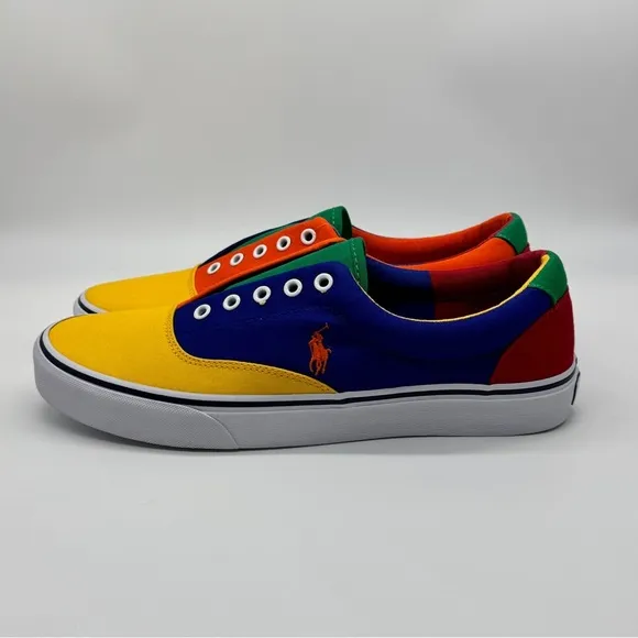Polo Ralph Lauren Mens Keaton Low Top Sneakers 11.5