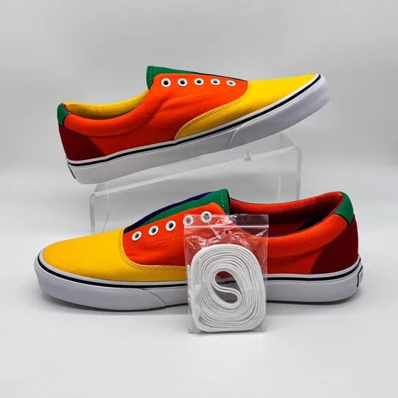 Polo Ralph Lauren Mens Keaton Low Top Sneakers 11.5