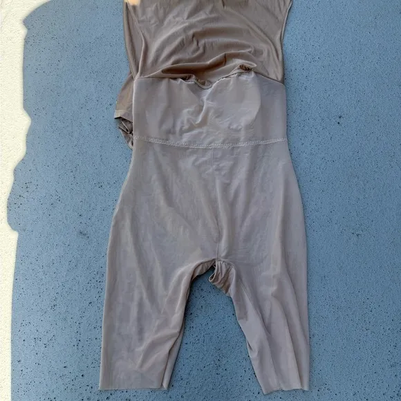 Popilush Shapewear Shine Slimming Tummy Control Maxi Slip Dress Size XXL