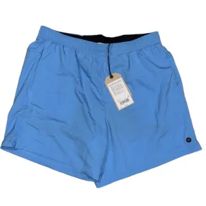 Prana Peak To Pavement Lined  Shorts in Clear Sky - Blue Mens Sz L NWT
