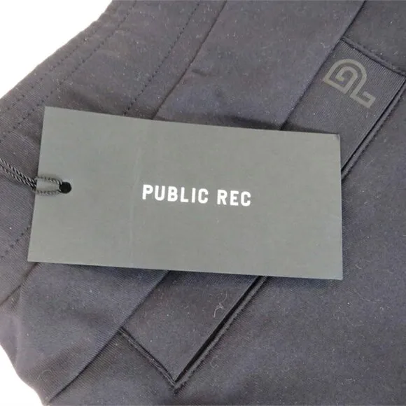 Public Rec NWT Men's Black DAYMAKER Pants, Size 36/30