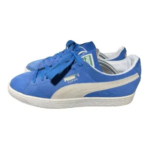 Puma Men's Size 11.5 Suede Classic Lace Up Sneakers Shoes Casual Blue