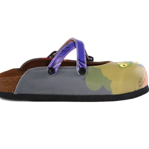 Purple Owl Clogs - Calceo Line of Goby Shoes