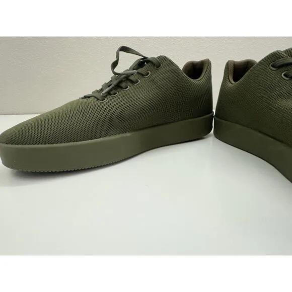 QMD Mens Sneakers Size 13 Green Comfort Breathable Mesh Non-Slip