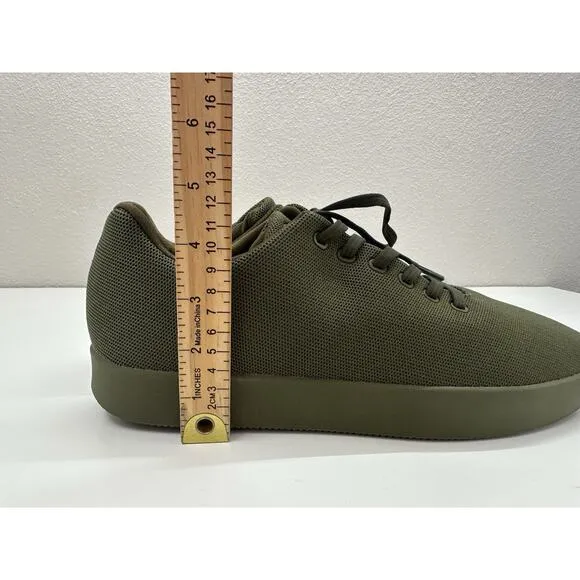 QMD Mens Sneakers Size 13 Green Comfort Breathable Mesh Non-Slip