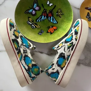 R13 Runway Multi Leopard Slip On Sneaker😎