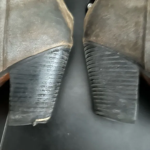 RAG &amp; Bone distressed booties, good, preloved used condition