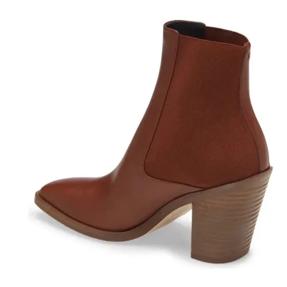 Rag and Bone Shoes Women’s Axel Chelsea Ankle Block Heel Boot Size 37.5 or 7.5US