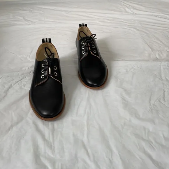 Rag&amp;Bone AUDREY Leather Oxfords  Shoes in Black Size-EU 35/US 5 New NWT