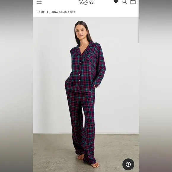 Rails pajamas NWOT!!!