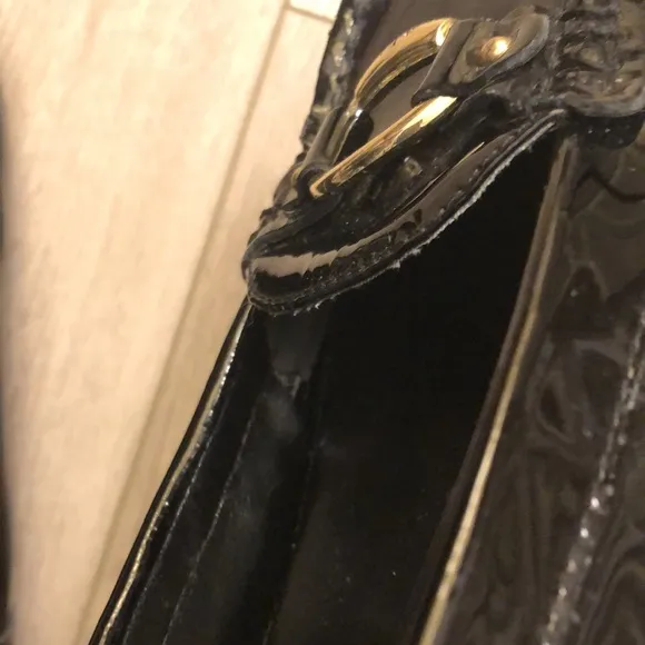 Ralph Lauren Patent Leather Slip On Loafers