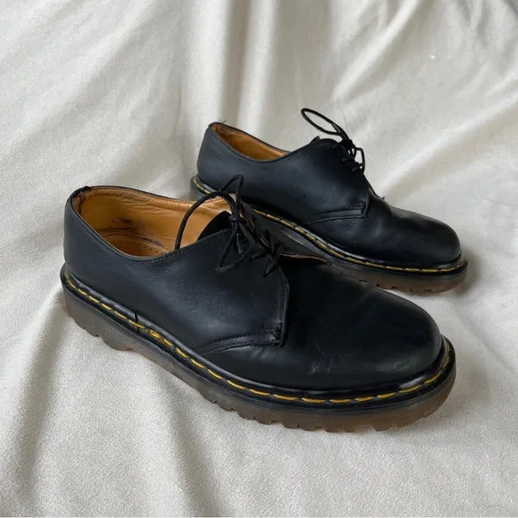 RARE Vintage Dr Martens Oxfords B-G1461ZBEN/59 Men’s 6 Women’s 7 Made in England