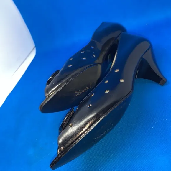 RARE Vintage Yves Saint Laurent heels sz EU 37 style # 6112