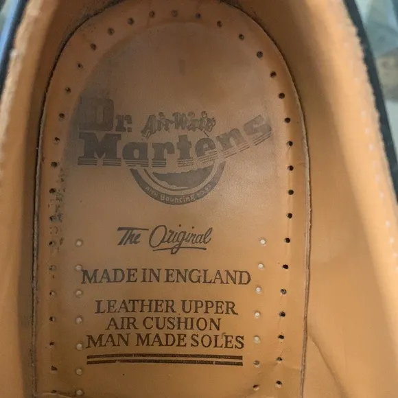 RARE✨DR. MARTENS Smooth Leather Oxfords.- Size 6UK MENS / 7US MENS / 8.5 US WMS