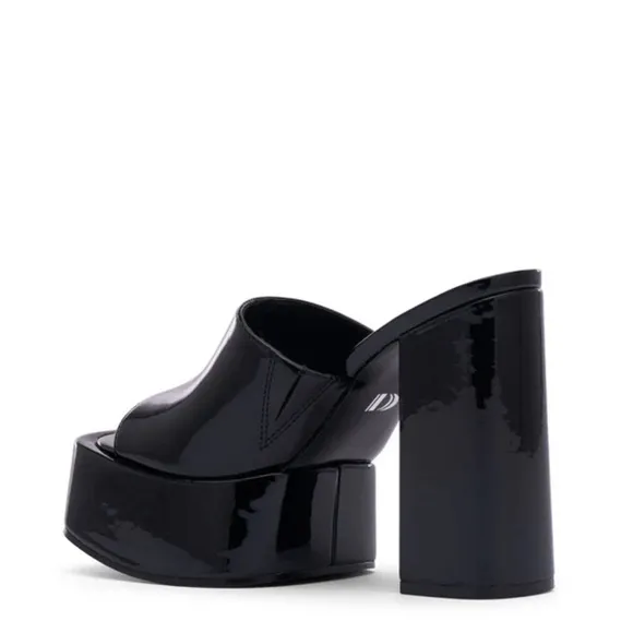 RAVINA PLATFORM HEELS BLACK