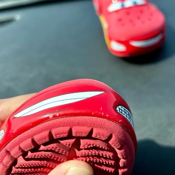 Red Lightning McQueen LED Crocs