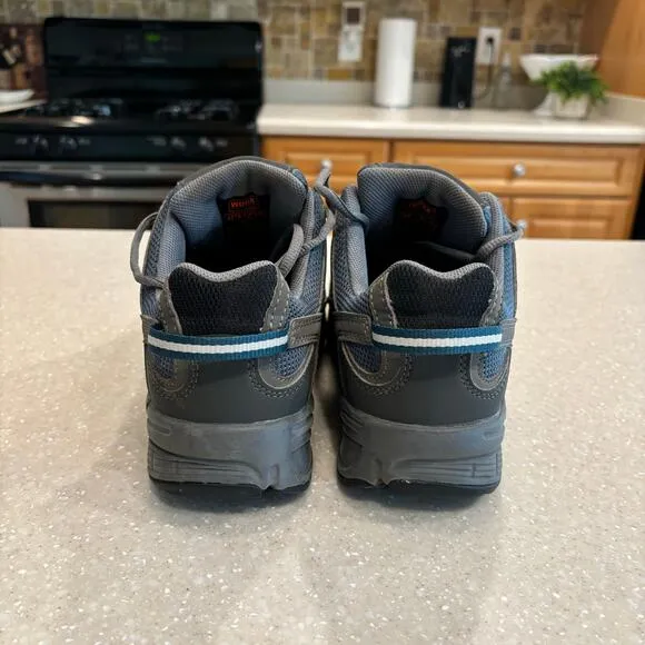 Redwing Worx Mens 7.5M Gray Lightweight Athletic Aluminum Toe Work Shoes