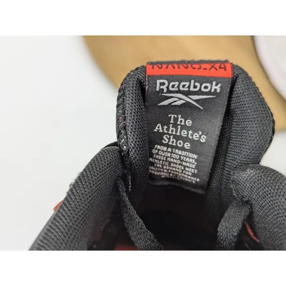 Reebok Nano X4 Size 12.5 Mens White Red Running Shoes Trainers Sneakers