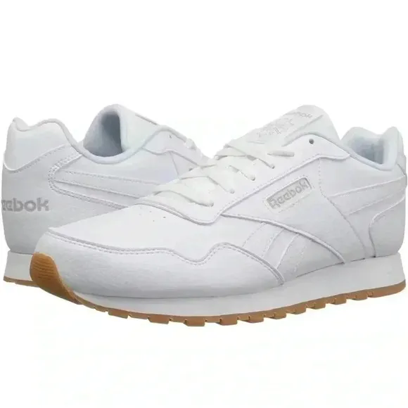 Reebok Women’s Classic Harman Run Sneaker, White, Size 10