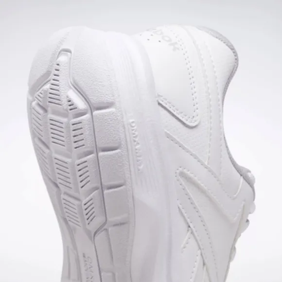 Reebok Womens Walk Ultra 7 DMX MAX Shoe White/Cold Grey/CollegiateRoyal 9.5 New!