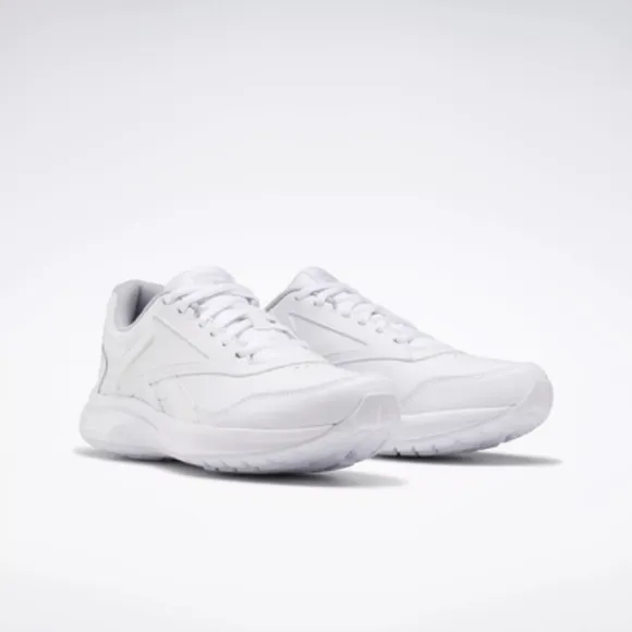 Reebok Womens Walk Ultra 7 DMX MAX Shoe White/Cold Grey/CollegiateRoyal 9.5 New!