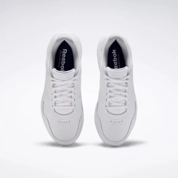 Reebok Womens Walk Ultra 7 DMX MAX Shoe White/Cold Grey/CollegiateRoyal 9.5 New!