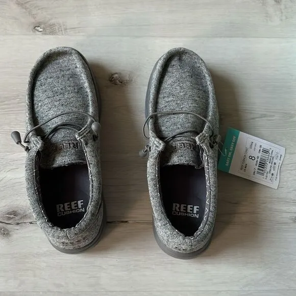 Reef Cushion Coast Size 8 in Light Grey NWT in Box
