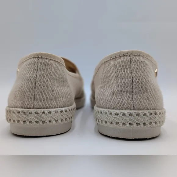 Rivieras Classic Canvas &amp; Mesh Slip-On Beige Size EU 11 US 44