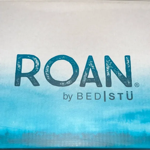 Roan by BED|STU Leather Chasity Alkaline HD Grey Slides Sandals Women’s Size 8