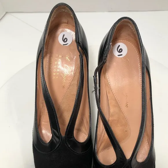 ROBERT CLERGERIE Black Leather | Suede Platforms 6