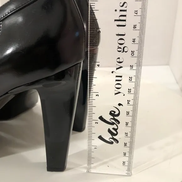 ROBERT CLERGERIE Black Leather | Suede Platforms 6