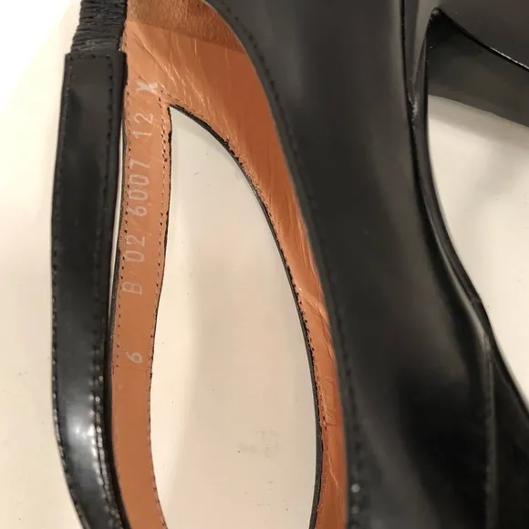 ROBERT CLERGERIE Black Leather | Suede Platforms 6