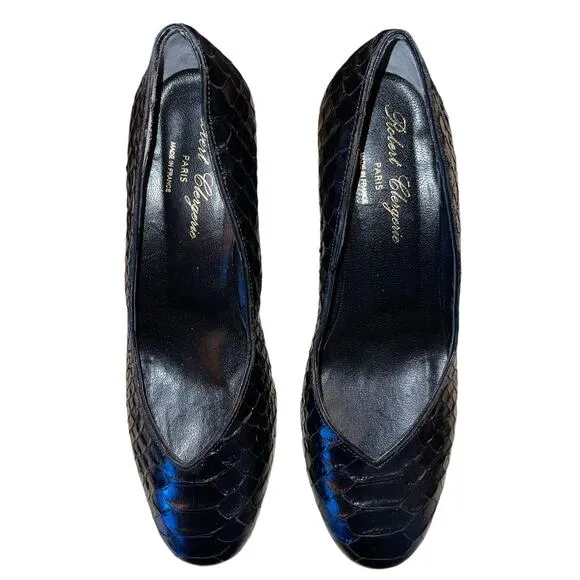 Robert Clergerie Block Wedge Heels