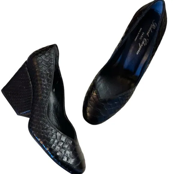 Robert Clergerie Block Wedge Heels
