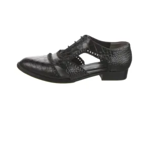 Robert Clergerie Embossed Leather Oxfords