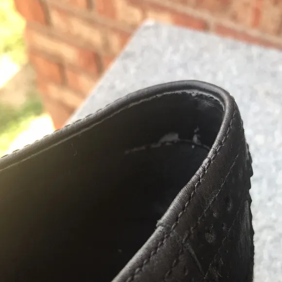 ROCKPORT Black Leather Vintage Swinger Style Oxfords