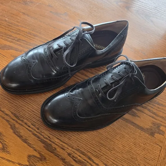 Rockport Dressport Black Wingtip Shoes. Size 11 Rockport Mens Noah Wingtip
