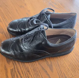 Rockport Dressport Black Wingtip Shoes. Size 11 Rockport Mens Noah Wingtip