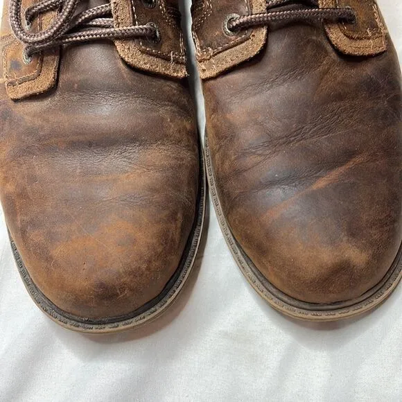 Rockport Hydro-Sheild Waterproof Rugged Bucks II Leather Oxfords. Size 10.