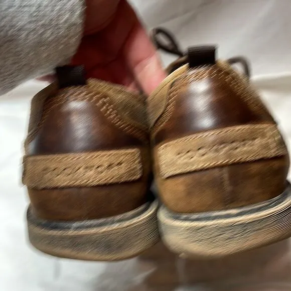 Rockport Hydro-Sheild Waterproof Rugged Bucks II Leather Oxfords. Size 10.