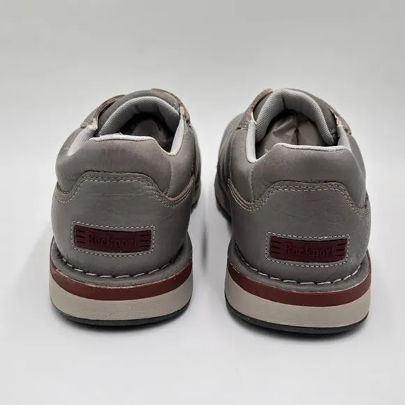 Rockport Prowalker 7200 Plus Sneakers Grey Premium Leather EVA Shoes Men's 10M