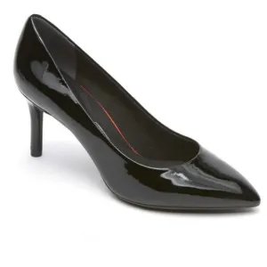 ROCKPORT Total Motion Black 75mm Pointed Toe Heel 5 Wide