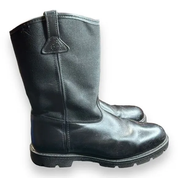 Rocky Men's 10 Inch Pull-On 6300 Work Boot Size 14 MW