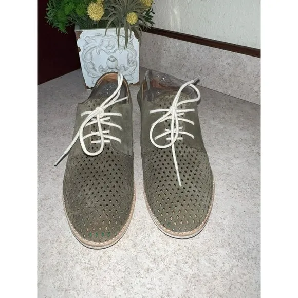 Rollie Slingback Punch Army Green Size 38 - 7.5